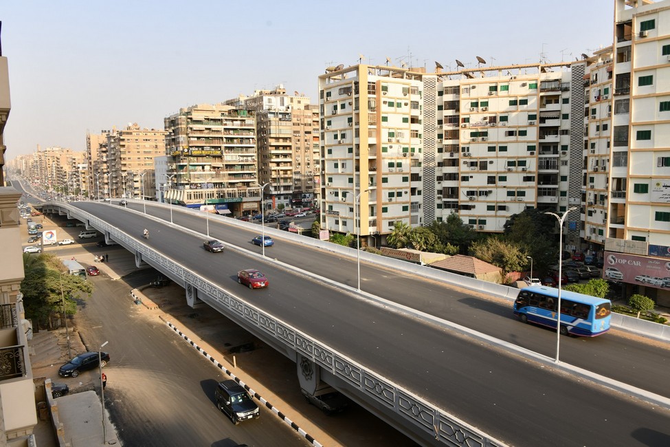 Bridge of Moustafa El Nahas intersection with Abbass El Aqad in Nasr City