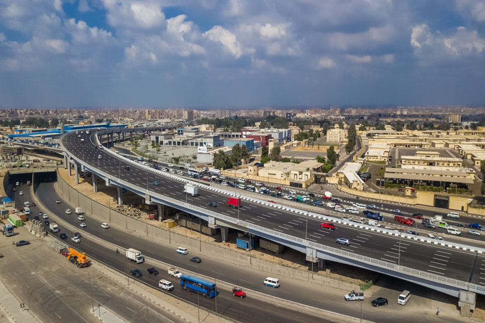Adly Mansour Bridge (intersection of the Ring Road and Ismailia Road)