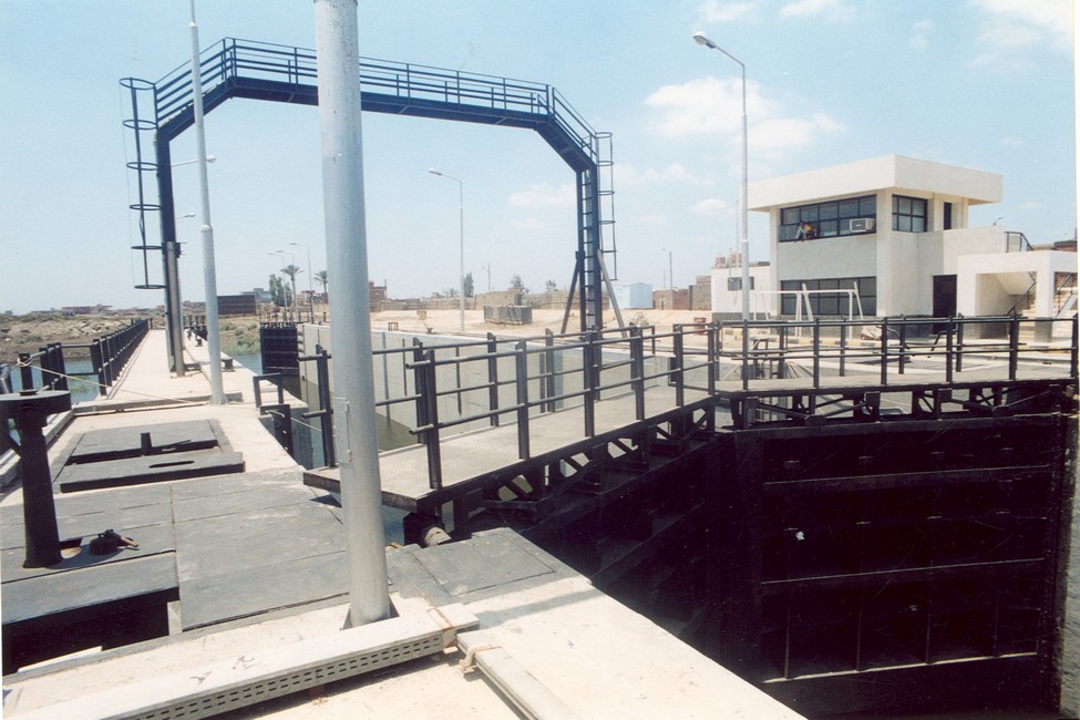 Hadous Lock and Regulator - El Salam Canal - North Sinaï - 