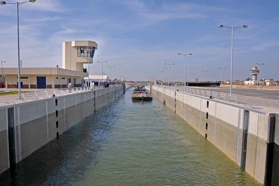 New Lock at km 100 on El-Nubaria Canal