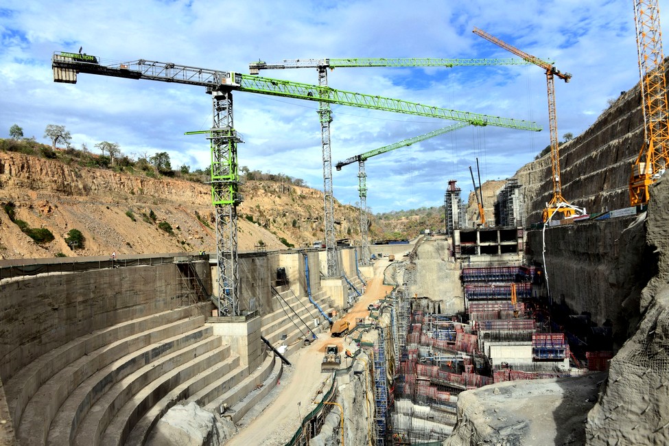 Julius Nyerere Hydropower Plant and Dam - Tanzania