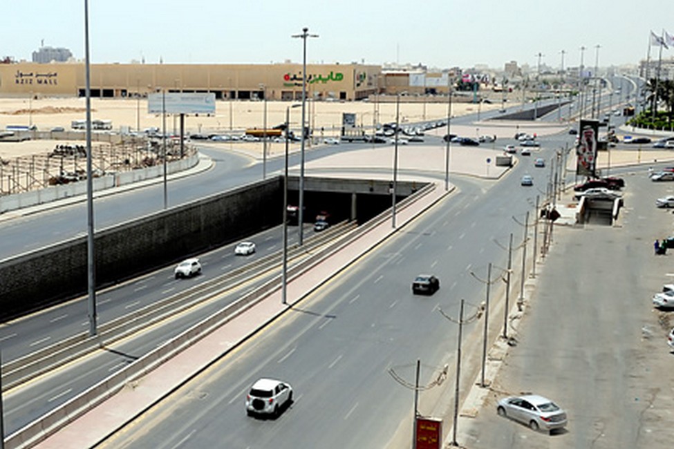 Tunnel of Prince Majed Street Intersection with Rawdah Street